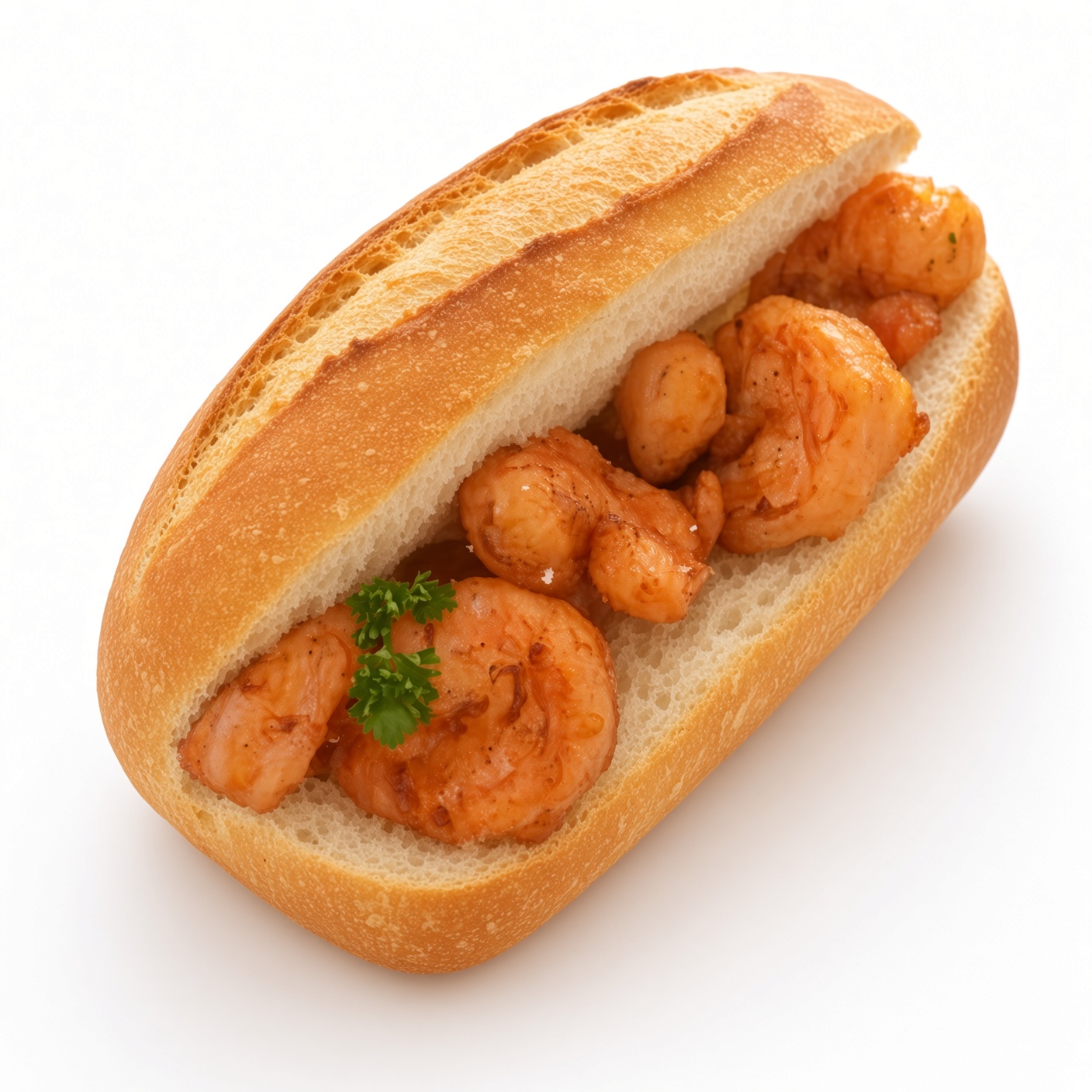 Broodje Gamba's (pittig)