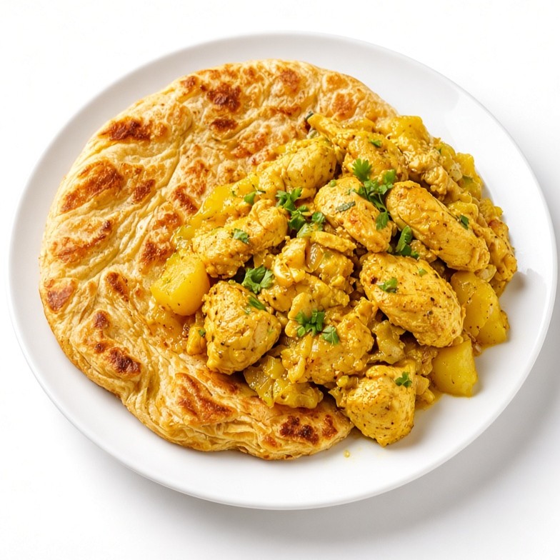 Roti Kerrie Kipfilet